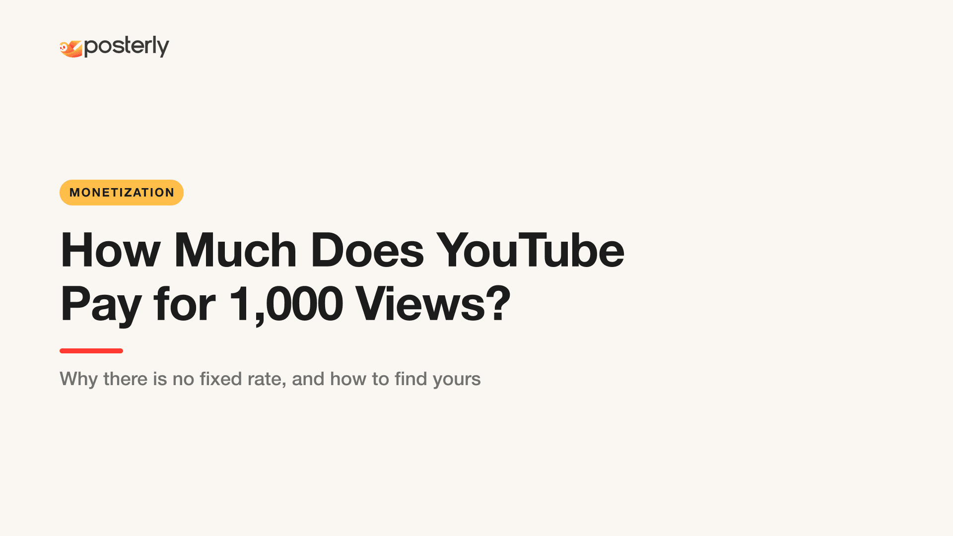 How Much Does YouTube Pay for 1,000 Views?