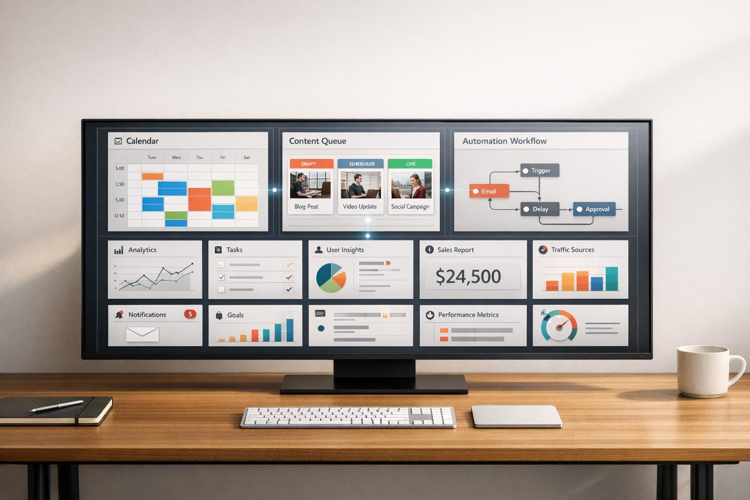 How AI Enhances Customizable Dashboards